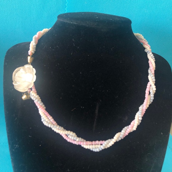 Vintage 1980's Rose Choker - Picture 1 of 2